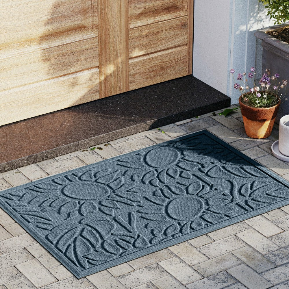 Plow & Hearth Sunshine Day Indoor/Outdoor Door Mat, 2'x3'