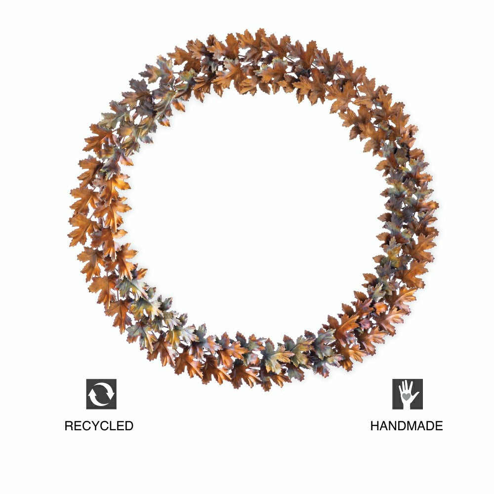 Plow & Hearth 18' FALL LEAF WREATH