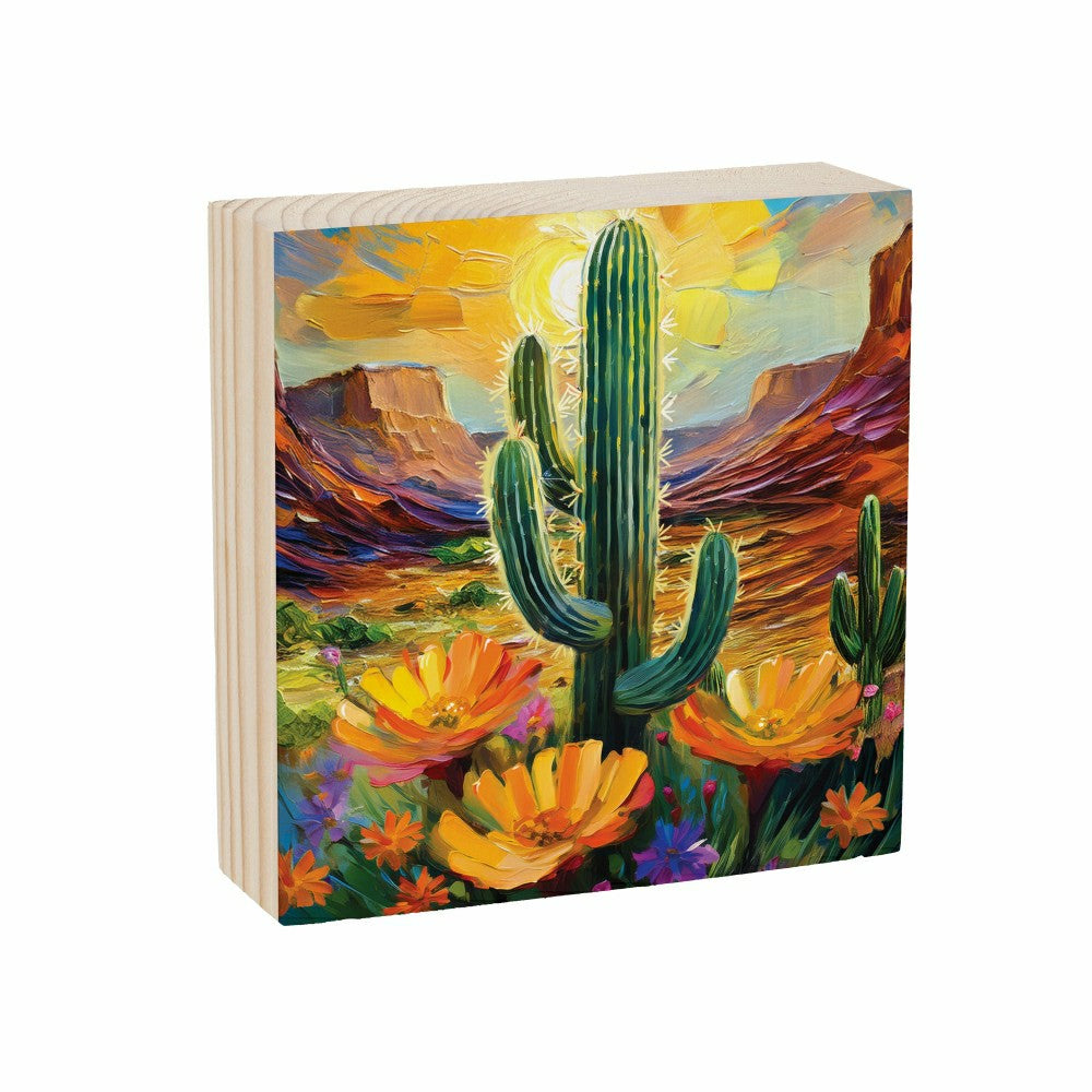 Plow & Hearth Southwest/Texas Everyday Mini Plock (6"x6”x1.9“)