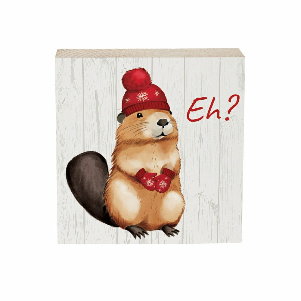Plow & Hearth Canada Pride Mini Plock (6"x6”x1.9“)