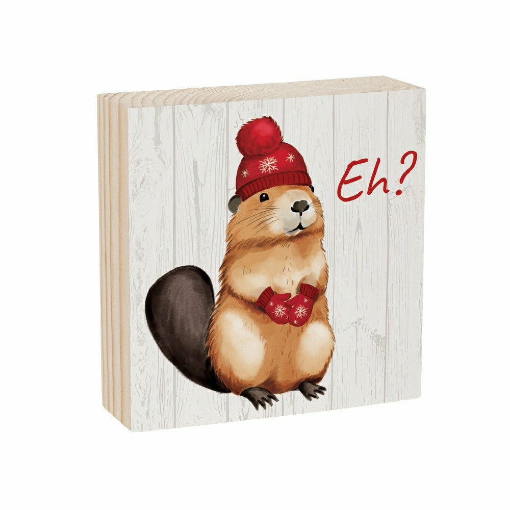 Plow & Hearth Canada Pride Mini Plock (6"x6”x1.9“)