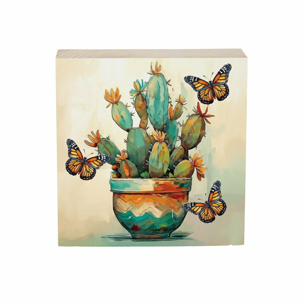 Plow & Hearth Southwest/Texas Everyday Mini Plock (6"x6”x1.9“)