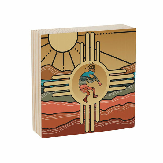 Plow & Hearth Southwest/Texas Longhorn/ Horse​ Mini Plock (6"x6”x1.9“)