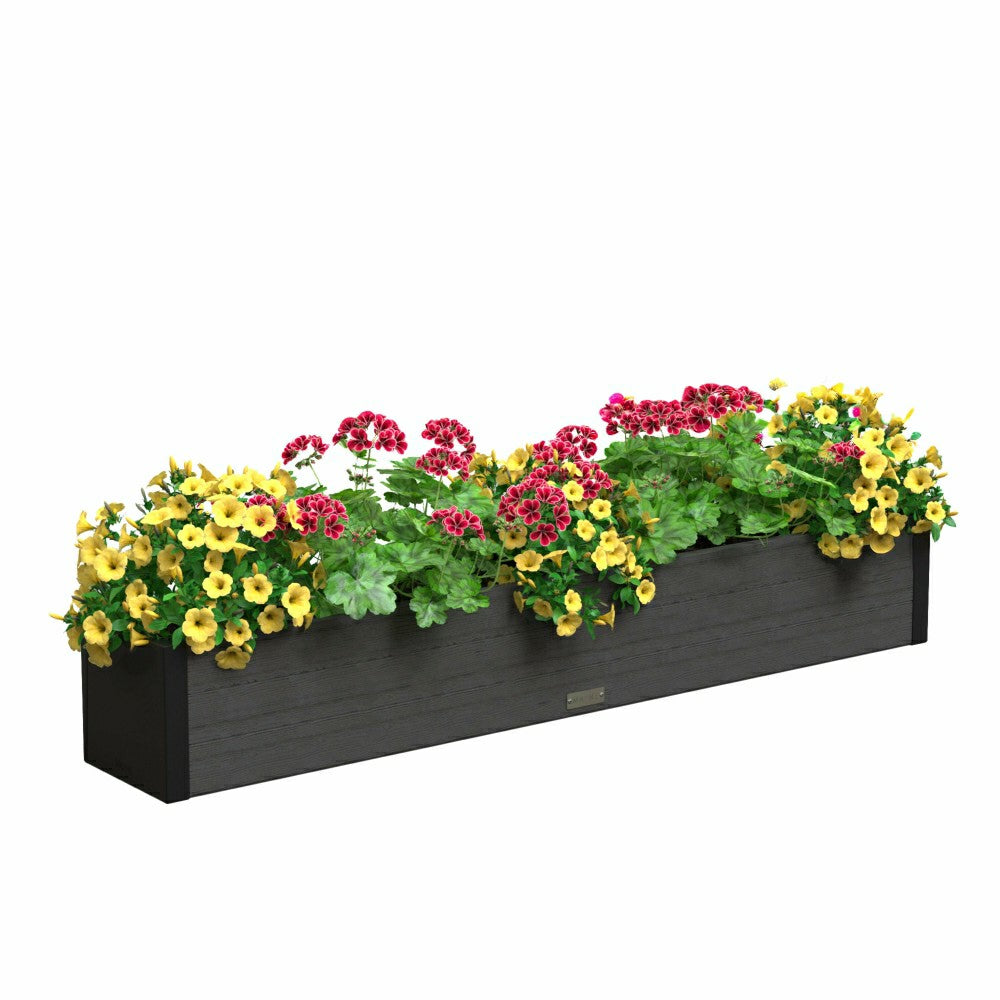 Plow & Hearth Horizon Charcoal Window Box