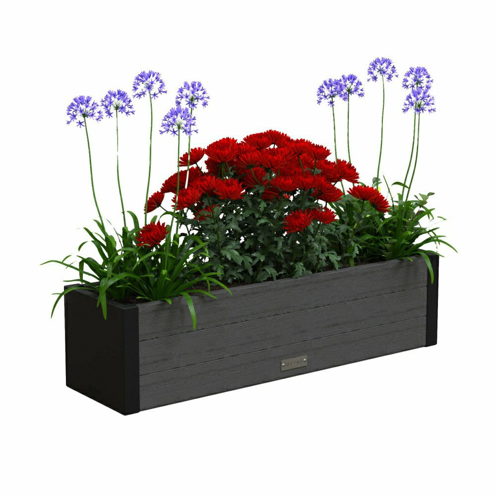 Plow & Hearth Horizon Charcoal Window Box
