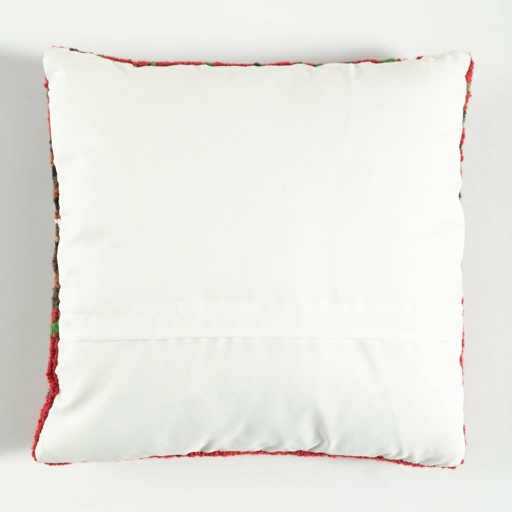 Plow & Hearth Snowy Pinecones Pillow