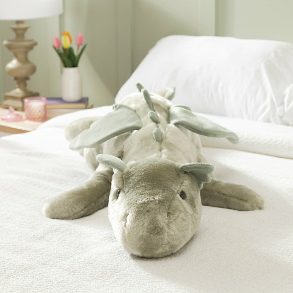 Plow & Hearth Plush 36" Soft Fur Animal Body Pillow