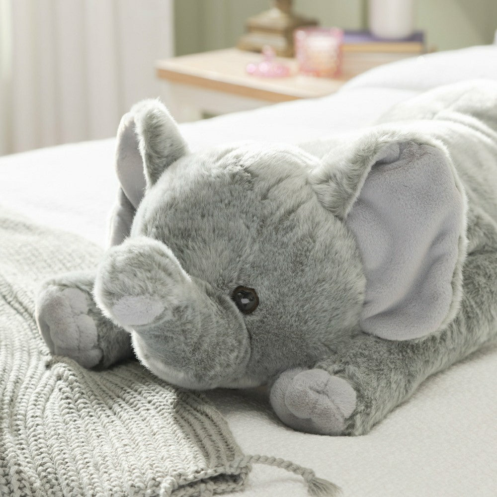 Plow & Hearth Plush 36" Soft Fur Animal Body Pillow