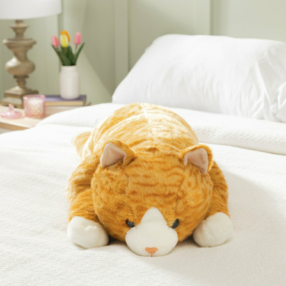 Plow & Hearth Plush 36" Soft Fur Animal Body Pillow