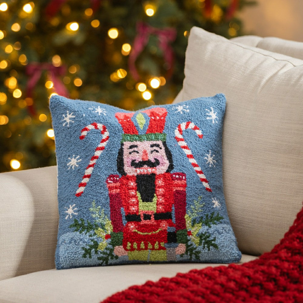 Plow & Hearth Nutcracker Hook Pillow
