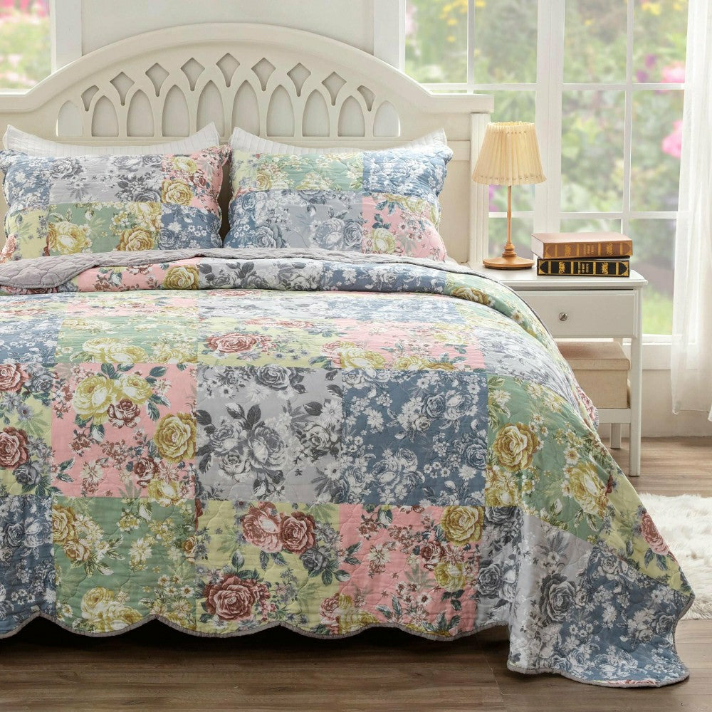 Plow & Hearth Deborah Quilted Bedding Set, King