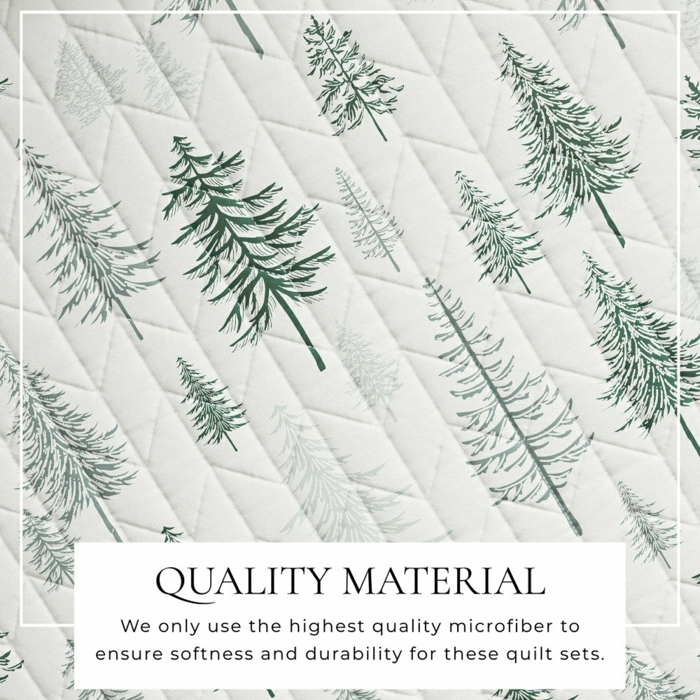 Plow & Hearth Rustic Landscape Quilt Set
