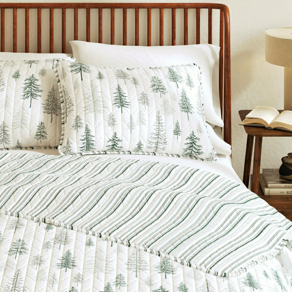 Plow & Hearth Rustic Landscape Quilt Set