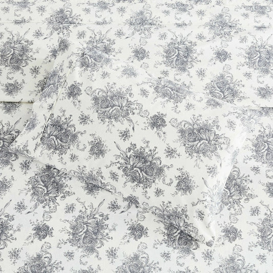 Plow & Hearth Petit Toile Flannel Sheet Sets