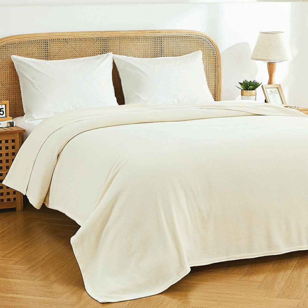 Plow & Hearth Bamboo Cotton Blanket