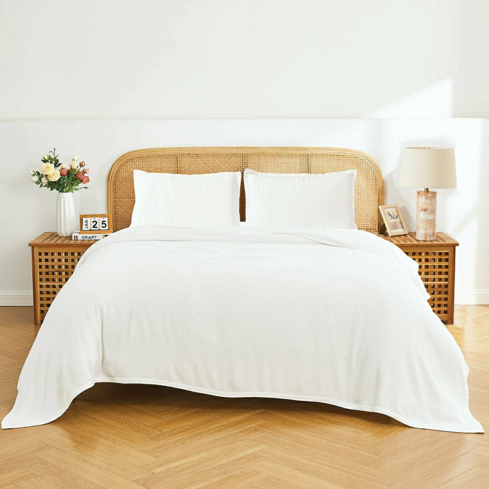 Plow & Hearth Bamboo Cotton Blanket