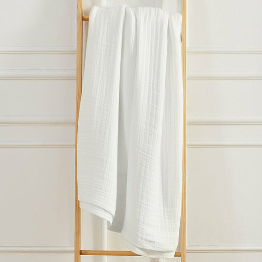 Plow & Hearth Cloud Cotton Gauze Blanket