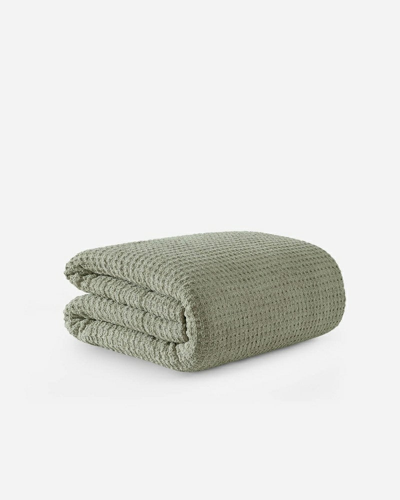 Plow & Hearth Snug Waffle Comforter
