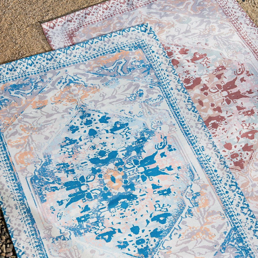 Plow & Hearth Printed Indoor/Outdoor Rug