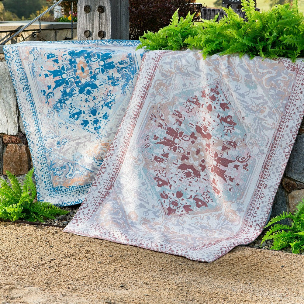 Plow & Hearth Printed Indoor/Outdoor Rug
