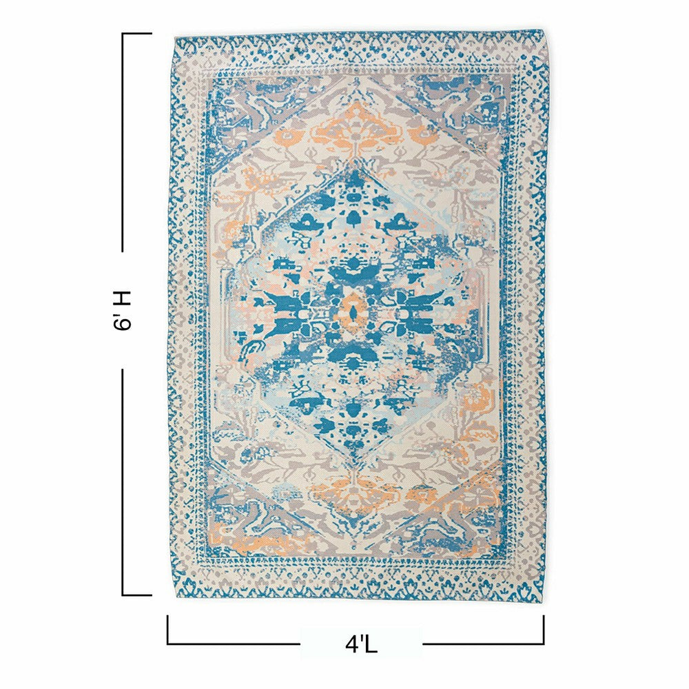 Plow & Hearth Printed Indoor/Outdoor Rug