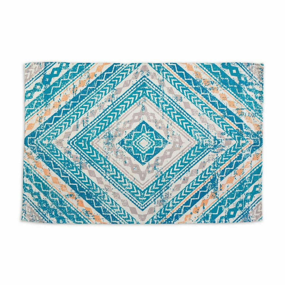 Plow & Hearth Printed Indoor/Outdoor Rug