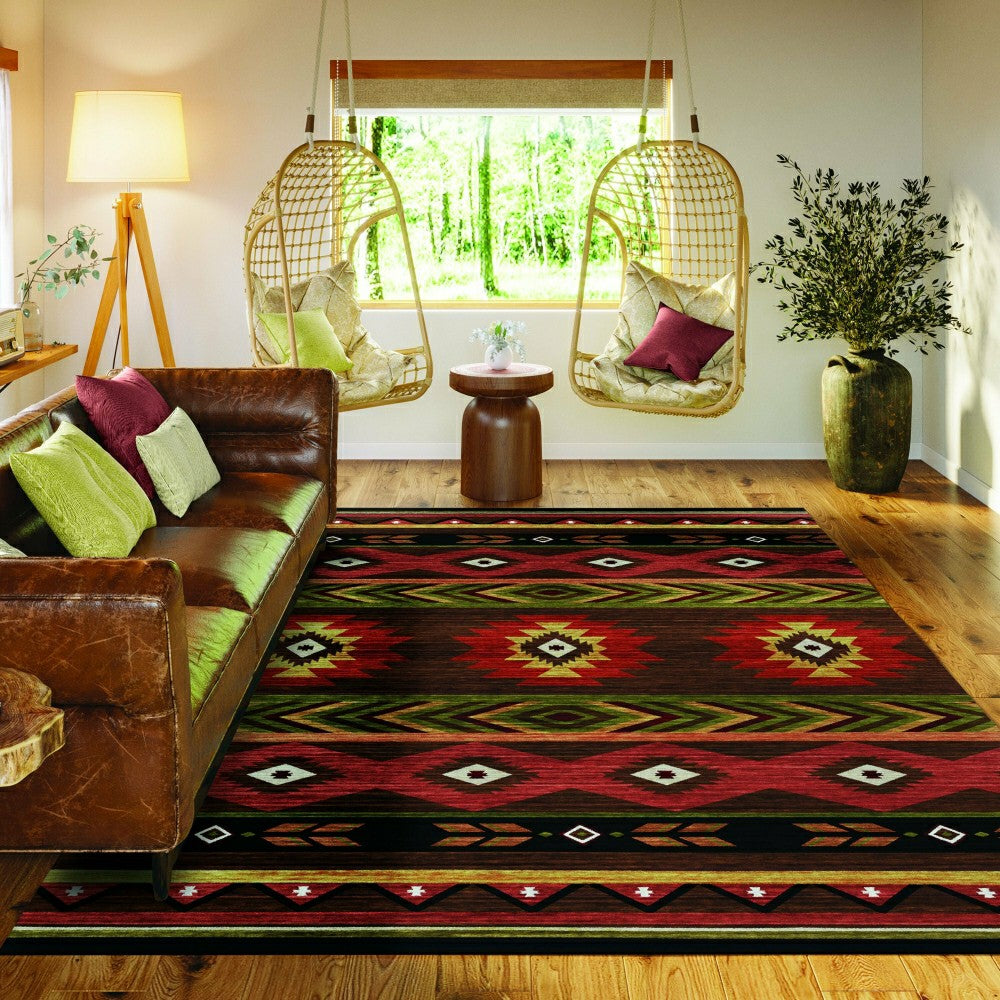 Plow & Hearth Phoenix Polyester Area Rug