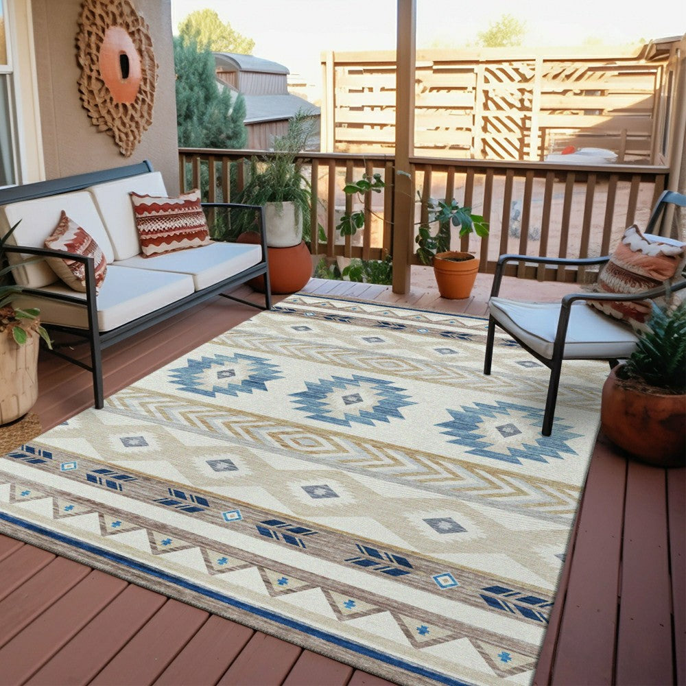 Plow & Hearth Phoenix Polyester Area Rug