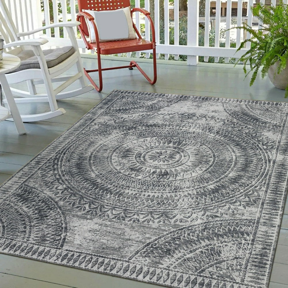 Plow & Hearth Sedona Arch Patterned Polyester Area Rug