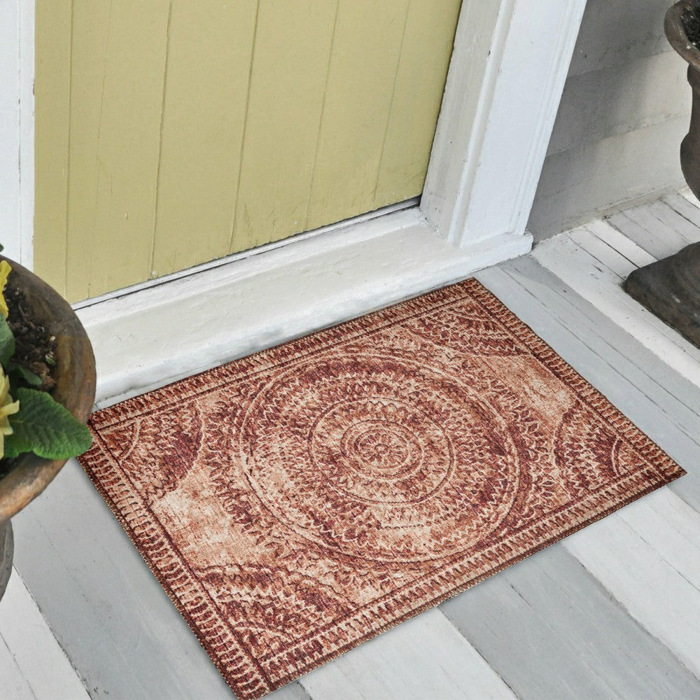 Plow & Hearth Sedona Arch Patterned Polyester Area Rug
