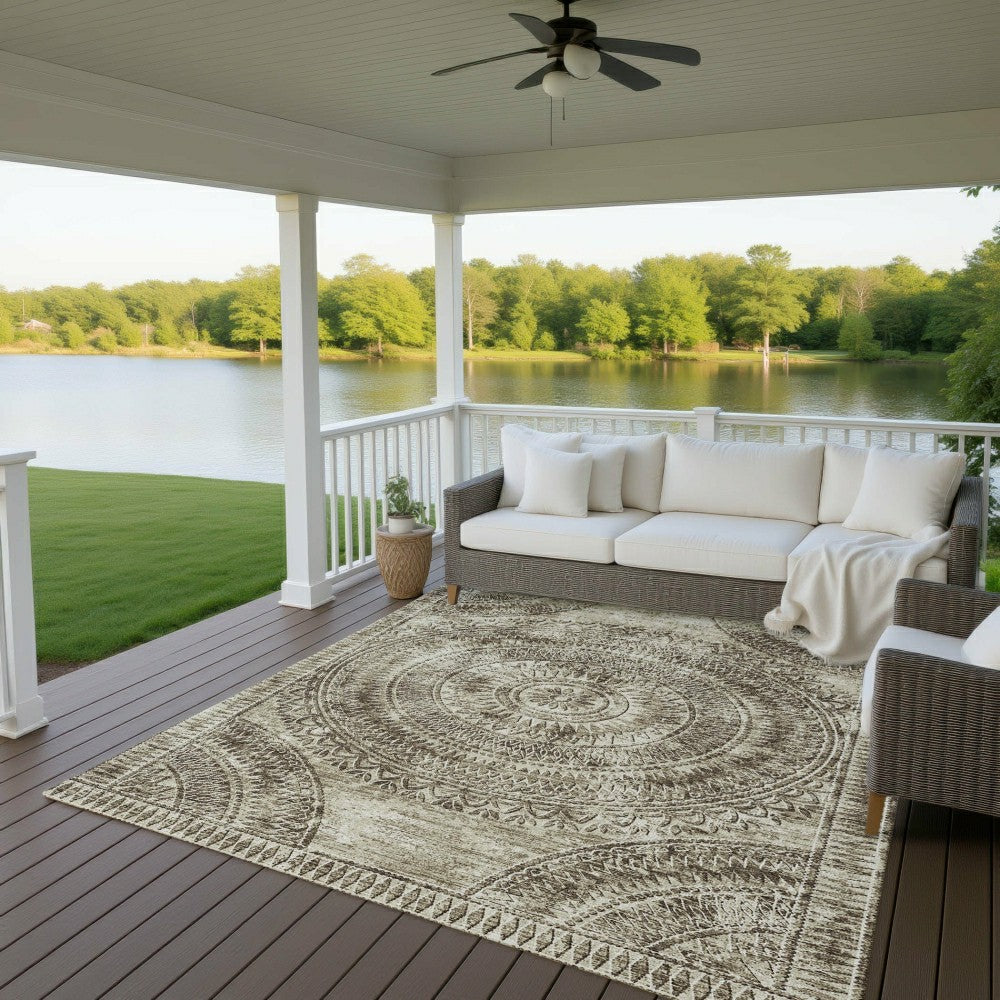 Plow & Hearth Sedona Arch Patterned Polyester Area Rug