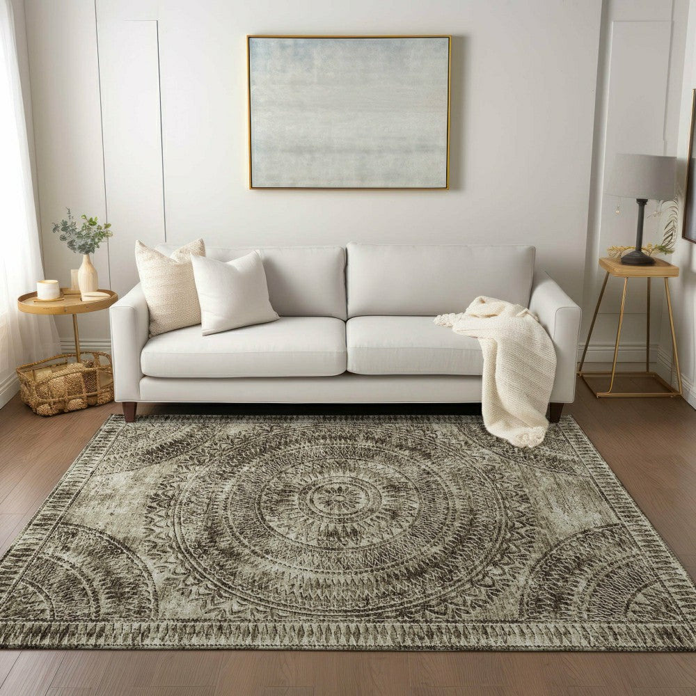 Plow & Hearth Sedona Arch Patterned Polyester Area Rug