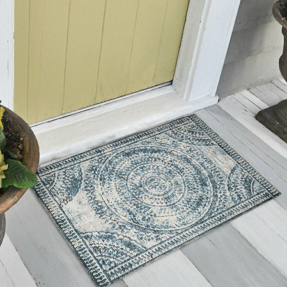 Plow & Hearth Sedona Arch Patterned Polyester Area Rug