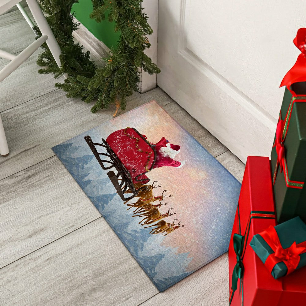 Plow & Hearth Wonderland Twilight Polyester Area Rug