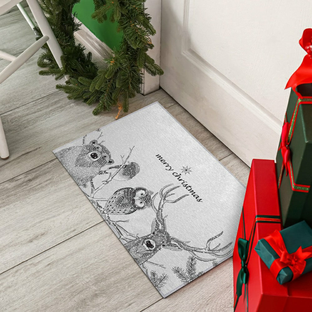 Plow & Hearth Wonderland Woodland Polyester Area Rug