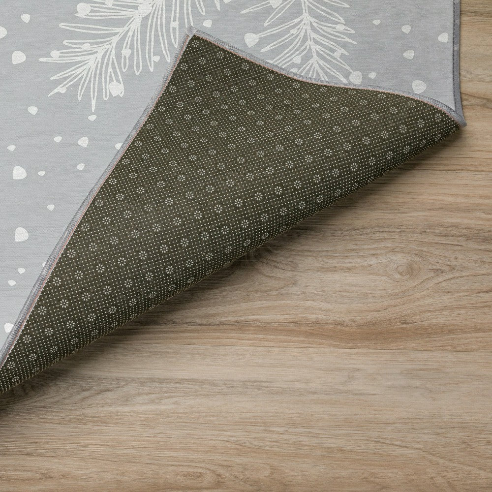 Plow & Hearth Wonderland Woodland Polyester Area Rug