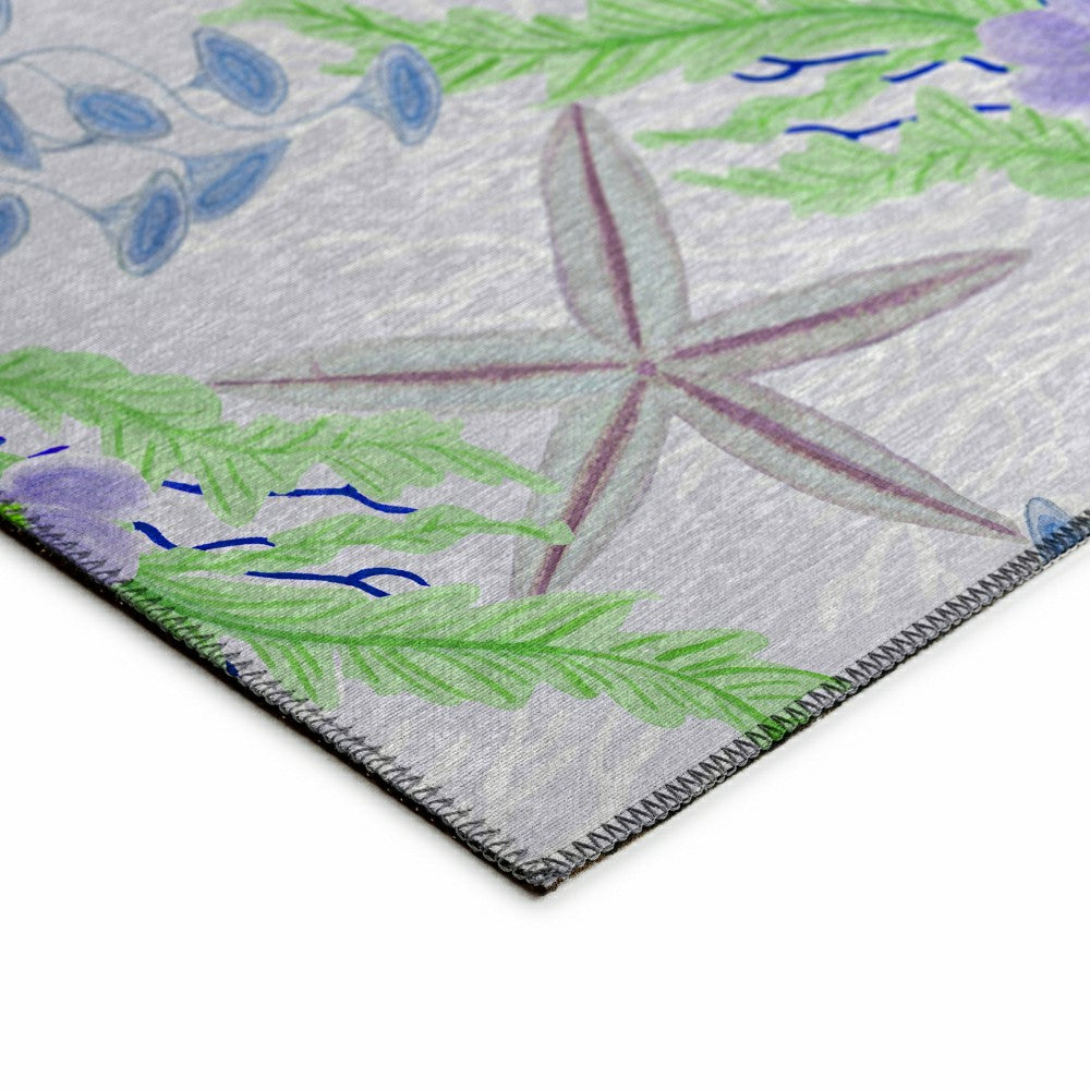 Plow & Hearth Seabreeze Reef Polyester Area Rug