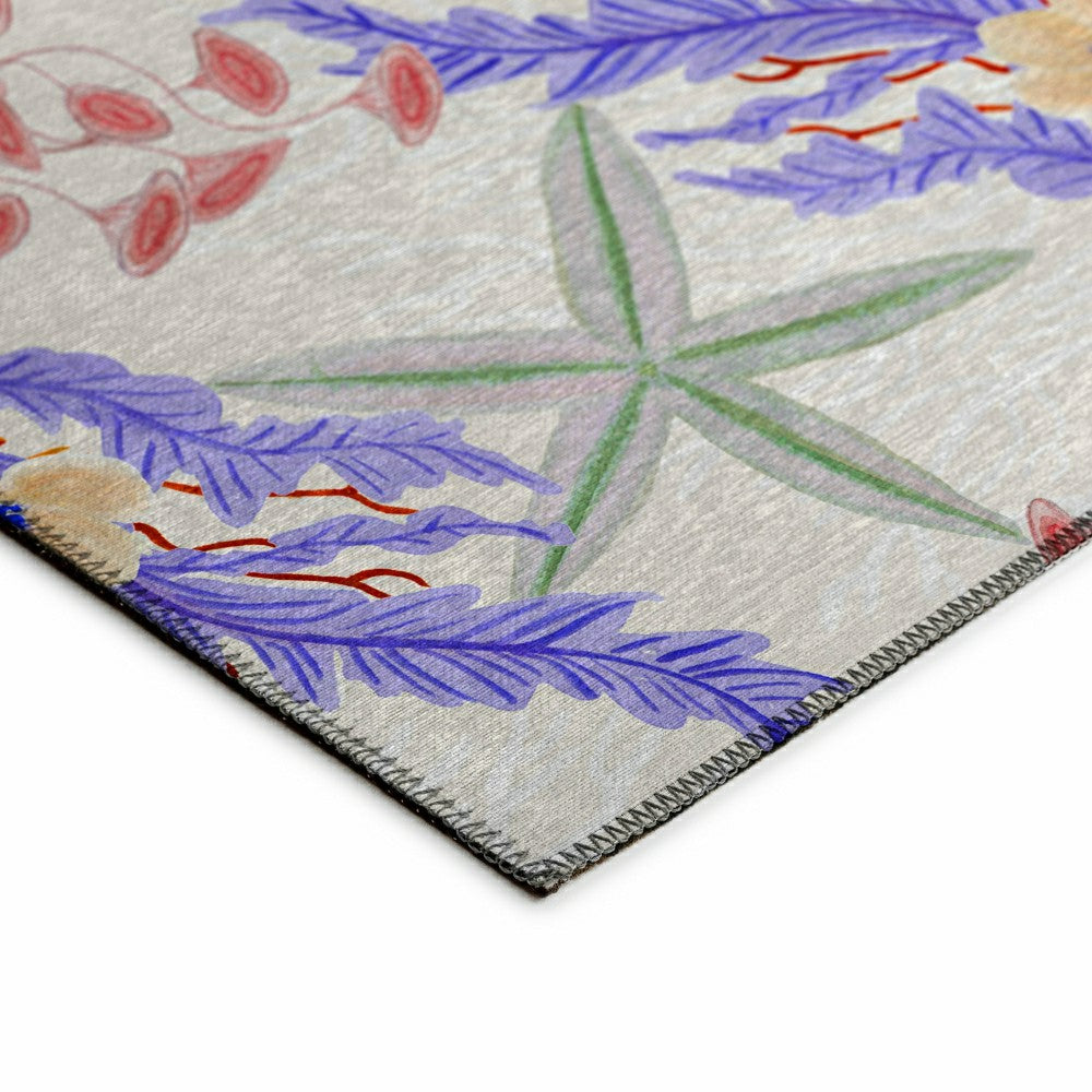 Plow & Hearth Seabreeze Reef Polyester Area Rug