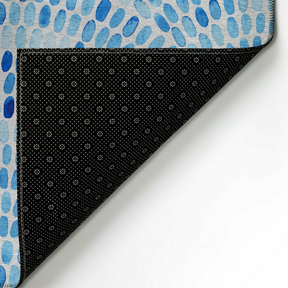 Plow & Hearth Seabreeze Mosaic Polyester Area Rug