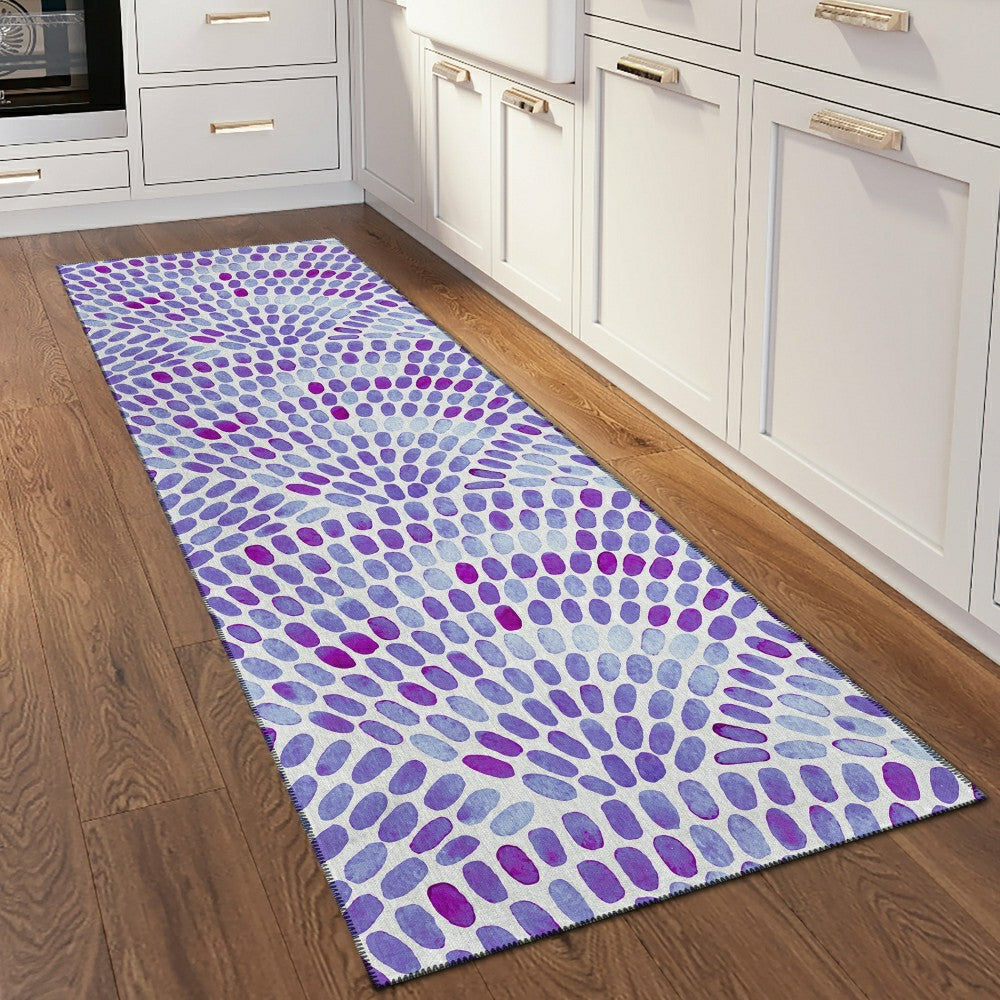 Plow & Hearth Seabreeze Mosaic Polyester Area Rug