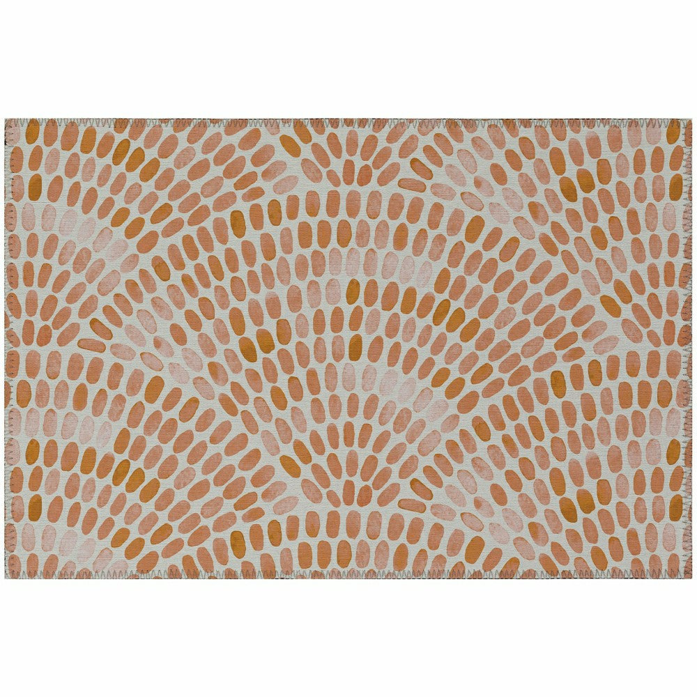 Plow & Hearth Seabreeze Mosaic Polyester Area Rug