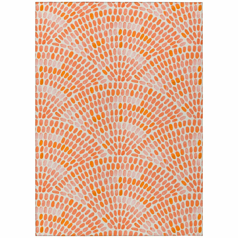 Plow & Hearth Seabreeze Mosaic Polyester Area Rug