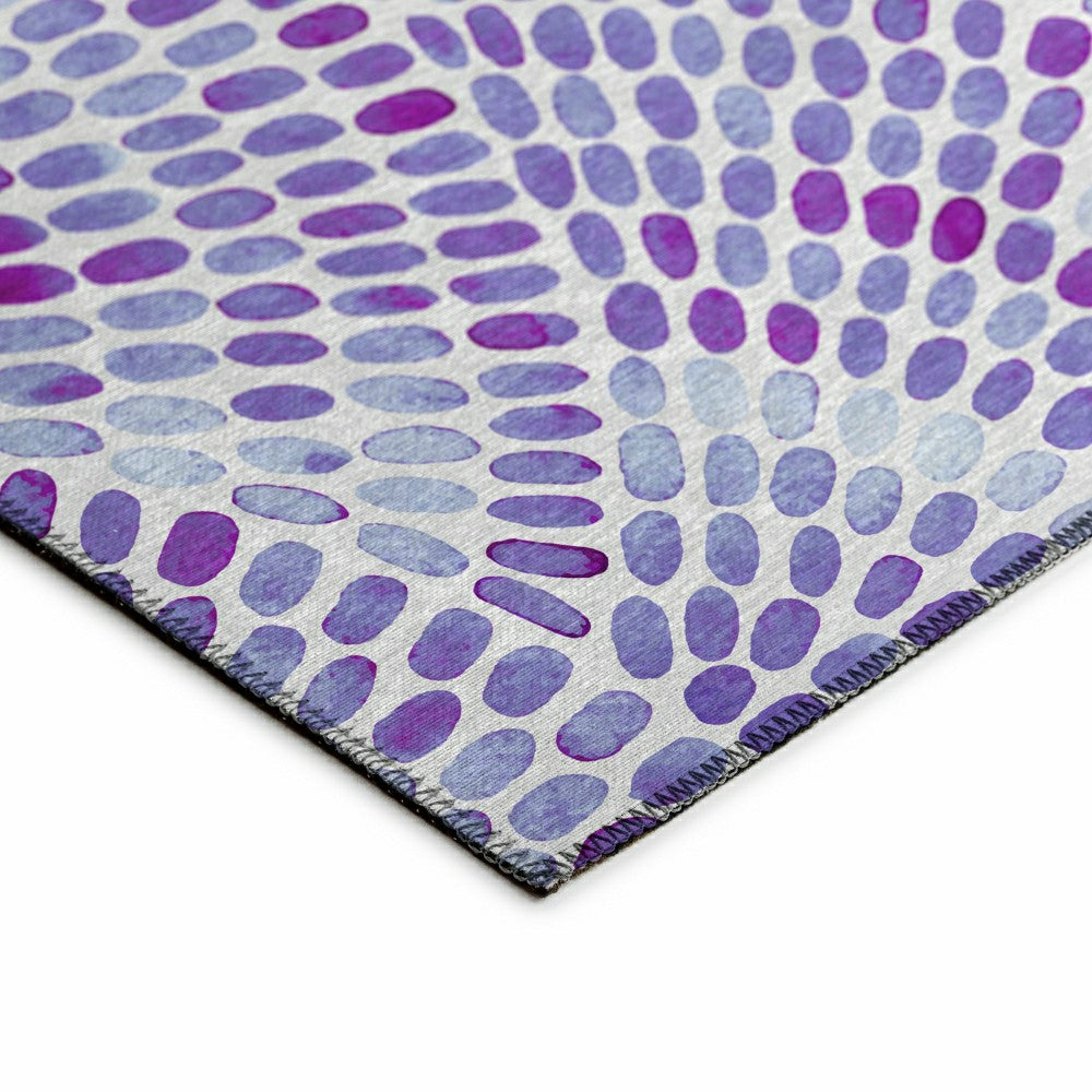 Plow & Hearth Seabreeze Mosaic Polyester Area Rug
