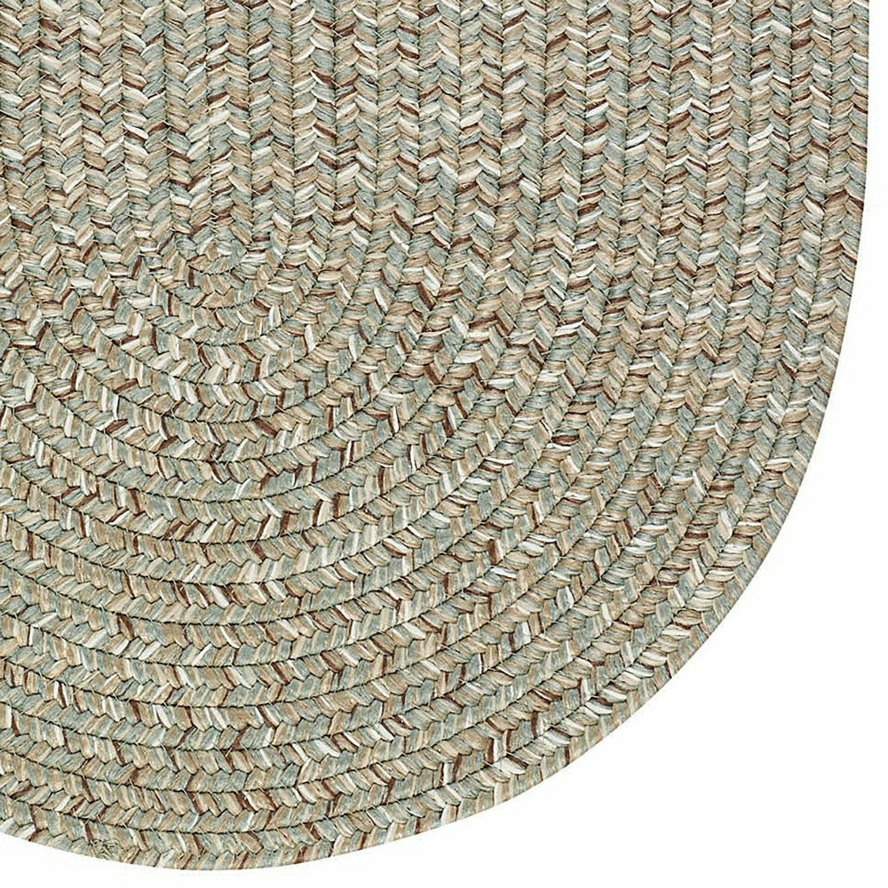 Plow & Hearth Sea Glass Wool Area Rug