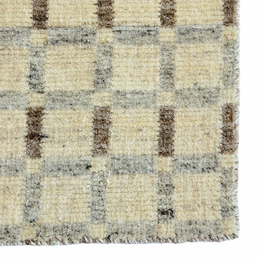Plow & Hearth Tattersall Wool Area Rug