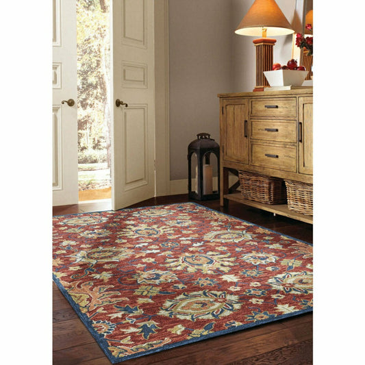 Plow & Hearth Avanti Keshan Wool Area Rug