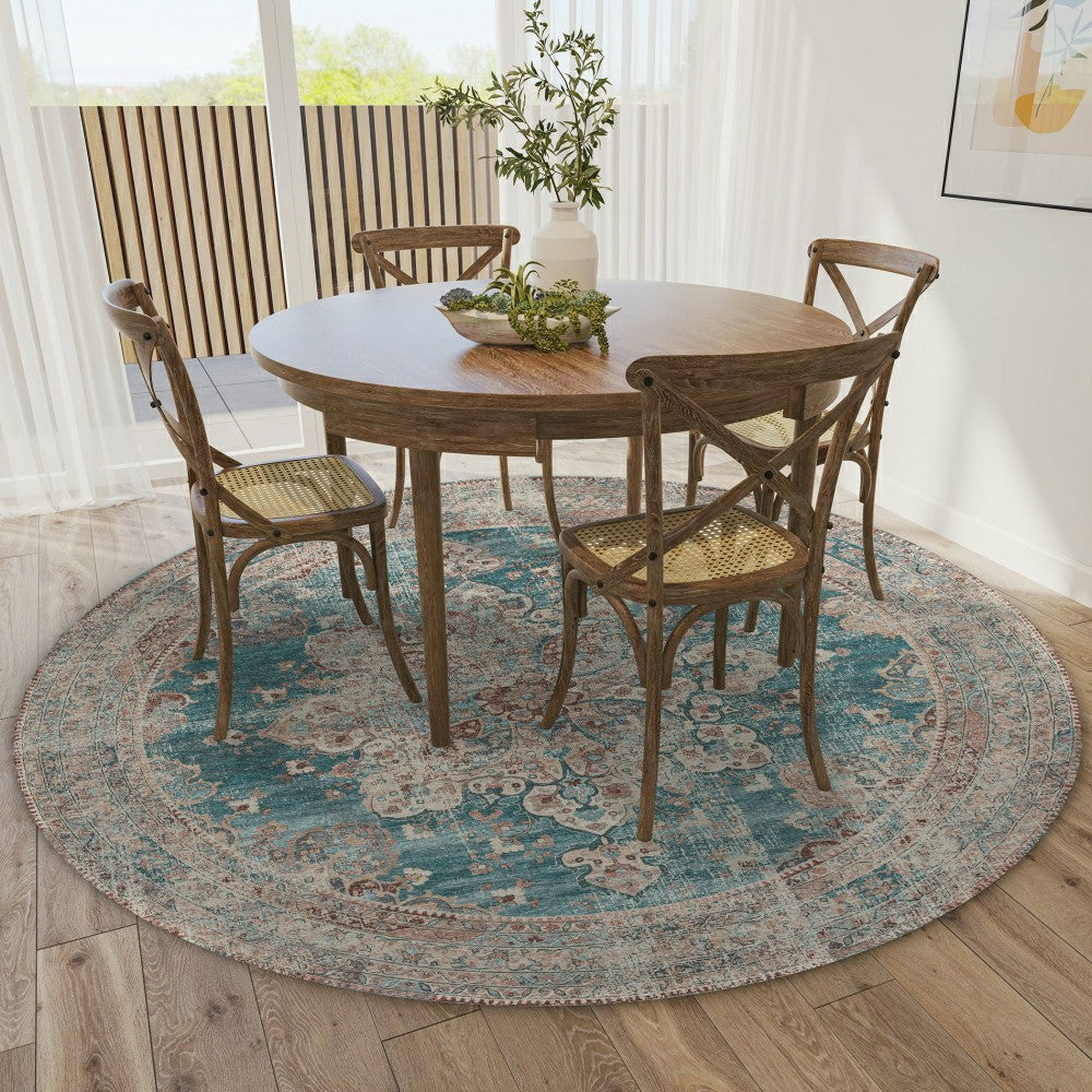 Plow & Hearth Jericho Riviera Polyester Area Rug