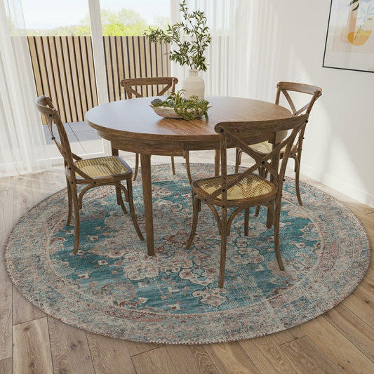 Plow & Hearth Jericho Riviera Polyester Area Rug