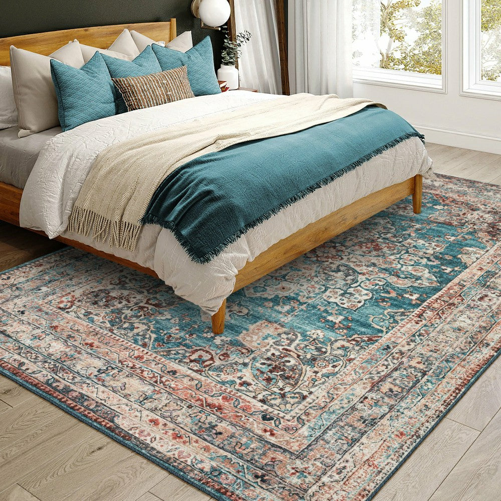 Plow & Hearth Jericho Riviera Polyester Area Rug