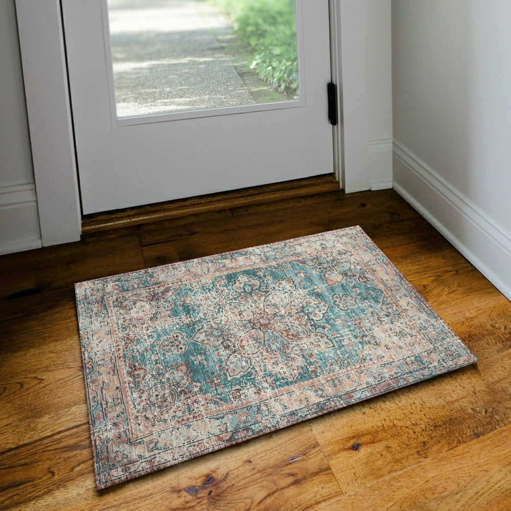 Plow & Hearth Jericho Riviera Polyester Area Rug